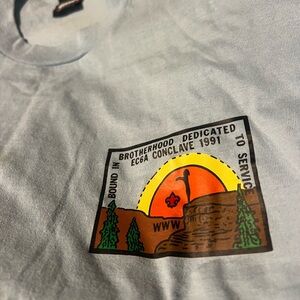Vintage 1991 Boy Scout Tshirt Lot